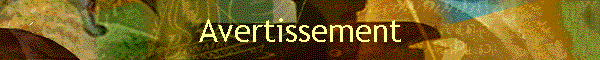 Avertissement